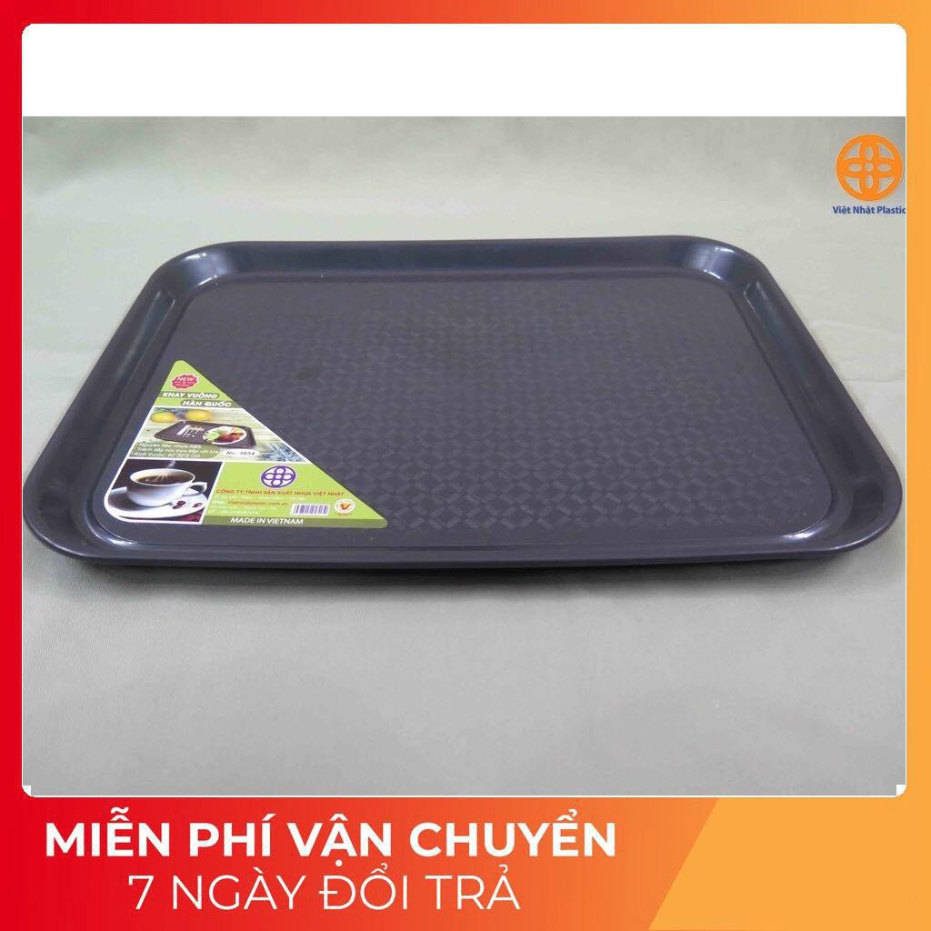 Khay bưng đồ phục vụ Nhựa Vuông Tròn Cao Cấp VIỆT NHẬT