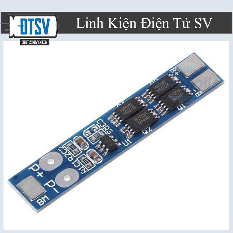 Mạch sạc và bảo vệ 2 cell pin 18650 8.4v 16a- linhkiendientusv.vn