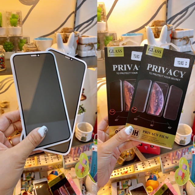 Kính chống nhìn trộm iphone x/xs,xr,xs max/11/11pro/11pro max