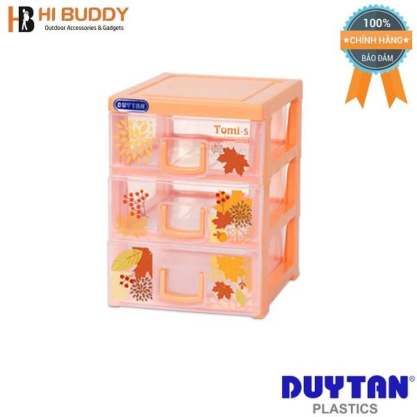 Tủ nhựa Duy Tân Tomi-S 3 ngăn – Đủ màu (15,5 x 19 x 21 cm) No.1136/3