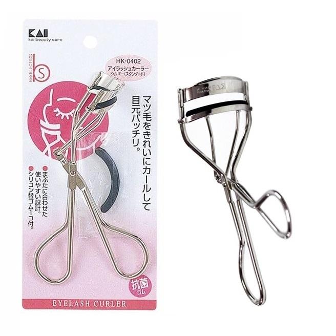 Kẹp mi cong Kai Eyelash Curler inox - Nhật Bản