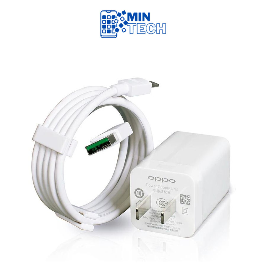 Bộ sạc, Củ sạc Oppo 4A có 2 cổng USB tiện dụng hỗ trợ sạc nhanh