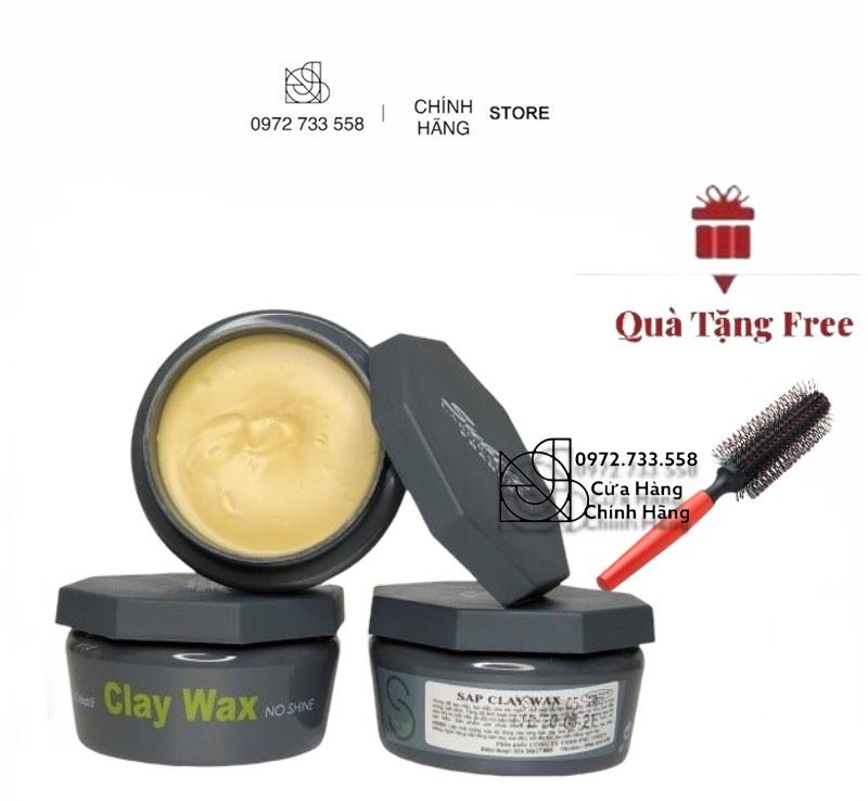 Sáp vuốt tóc Clay Wax Subtil 100ml sáp tạo kiểu tóc chính hãng Clay Wax   Shopee Việt Nam