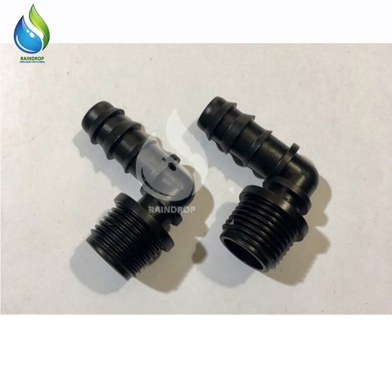 10 co ống 16mm nối ren ngoài 21mm upvc
