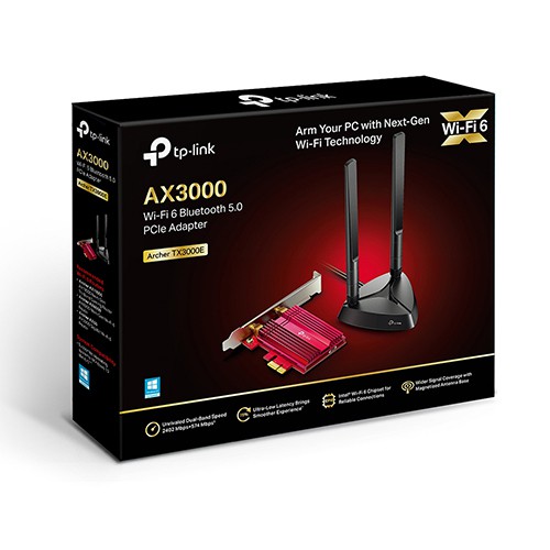 Cạc mạng wifi 6 pcie tp-link archer tx3000e ax3000