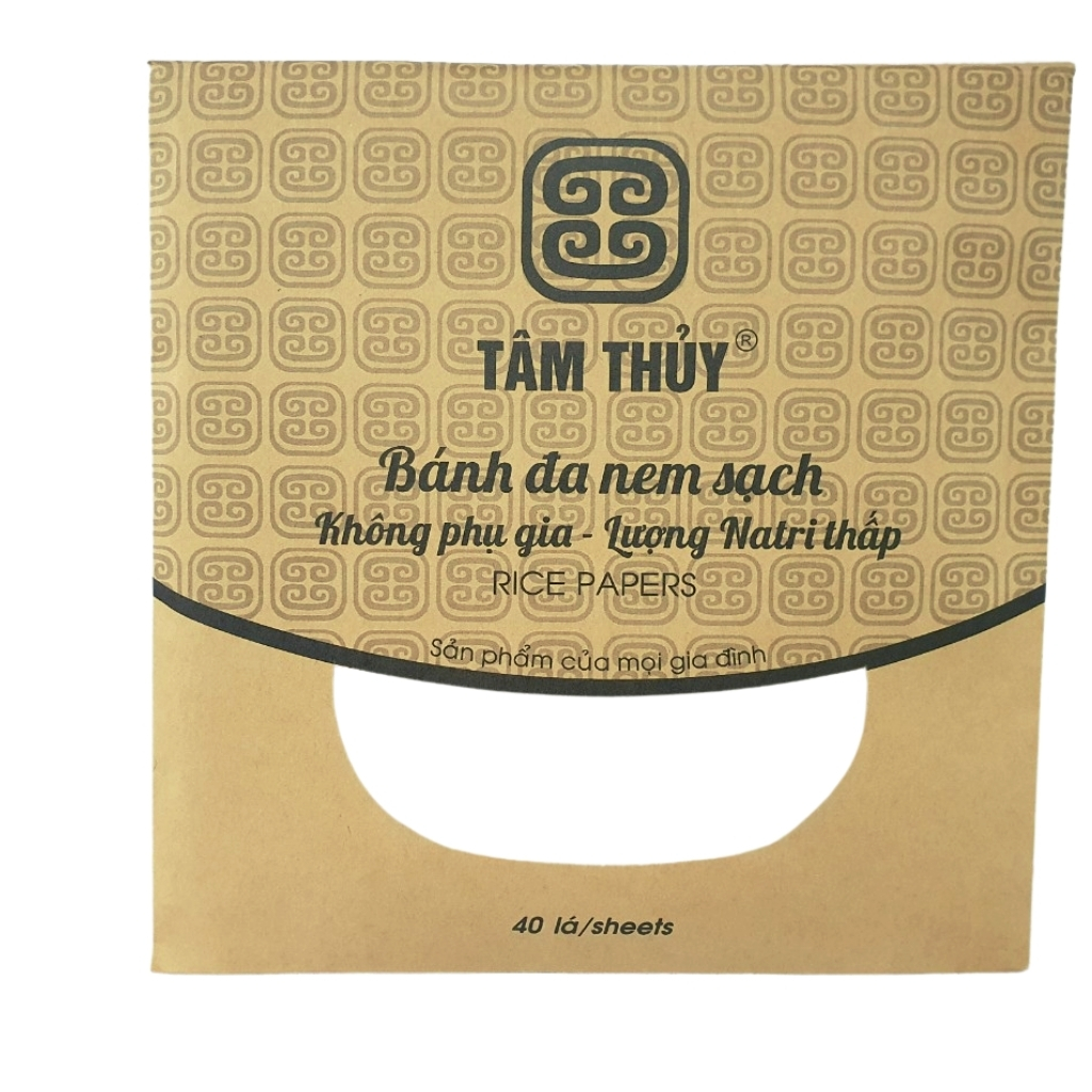 Bánh đa nem Tâm Thủy 18cm Không chất bảo quản, Không hàn the, Không tẩy trắng