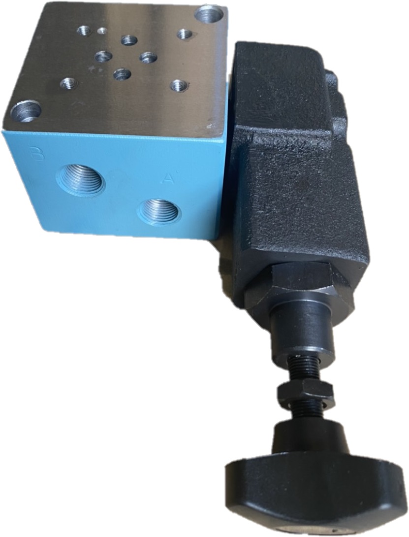 Đế van thủy lực 02 áp dg02 size dsg01 -1 van, ren 3/8"
