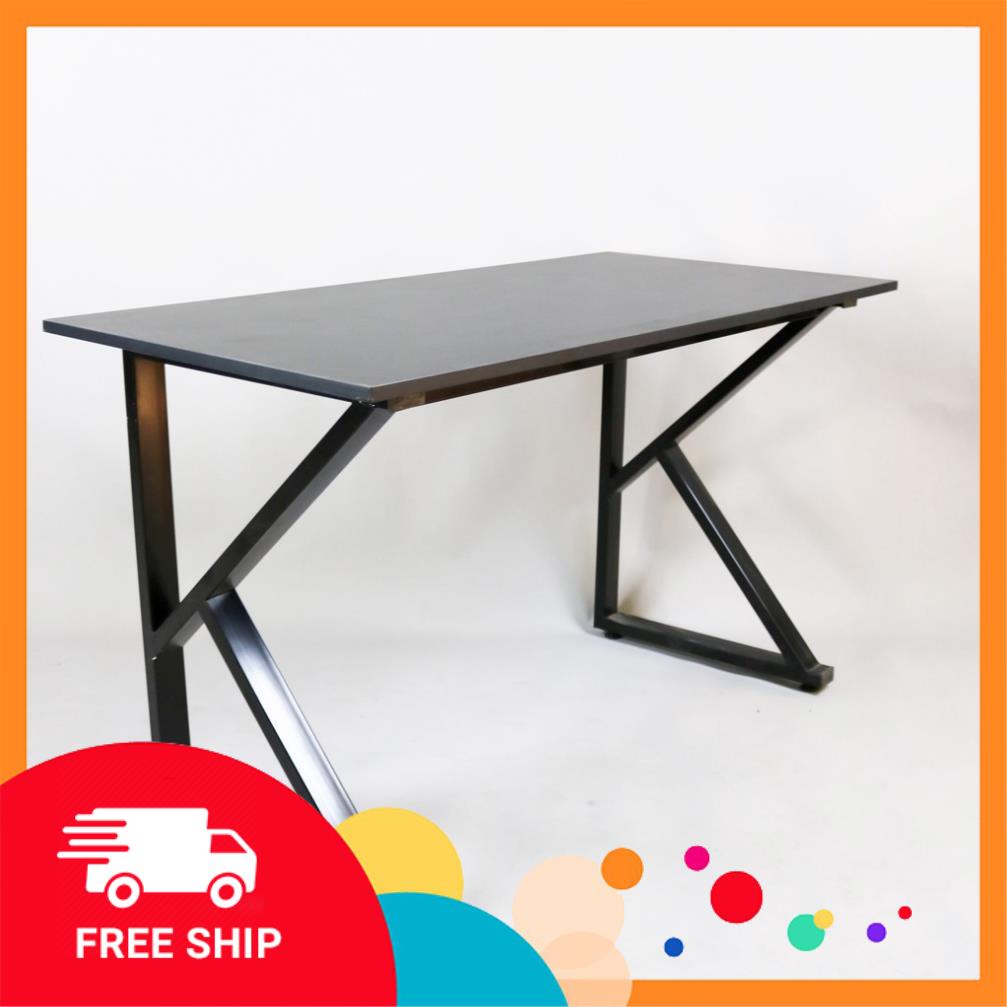 [HOT+FREE SHIP] BÀN HỌC,BÀN LÀM VIỆC CHÂN SẮT CHỮ K, Gỗ MDF phủ Melamin cao cấp