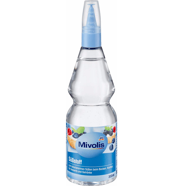 Đường ăn kiêng Mivolis dạng nước 300ml Đức