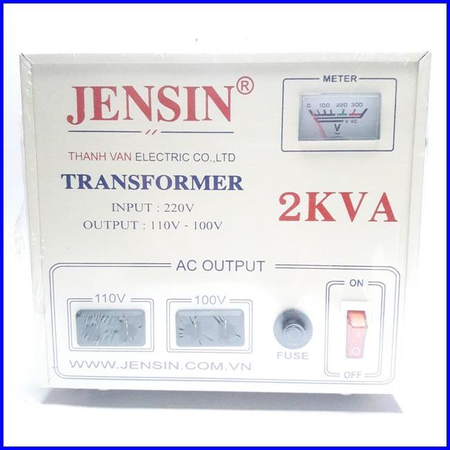 Biến áp chuyển điện 220V sang 110V 2.0KVA Jensin - Điện Việt