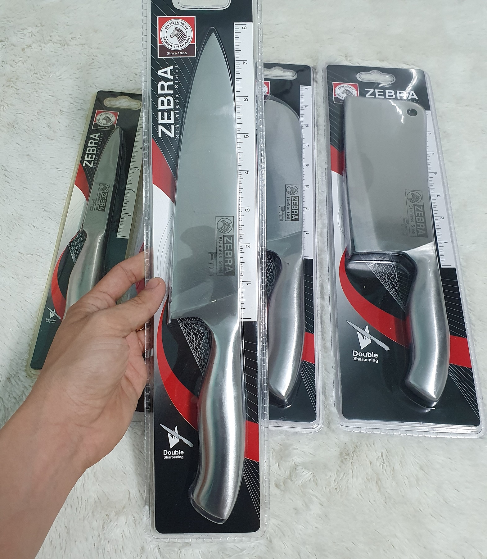 Dao thép nhọn zebra pro ii 7.5''- 100235
