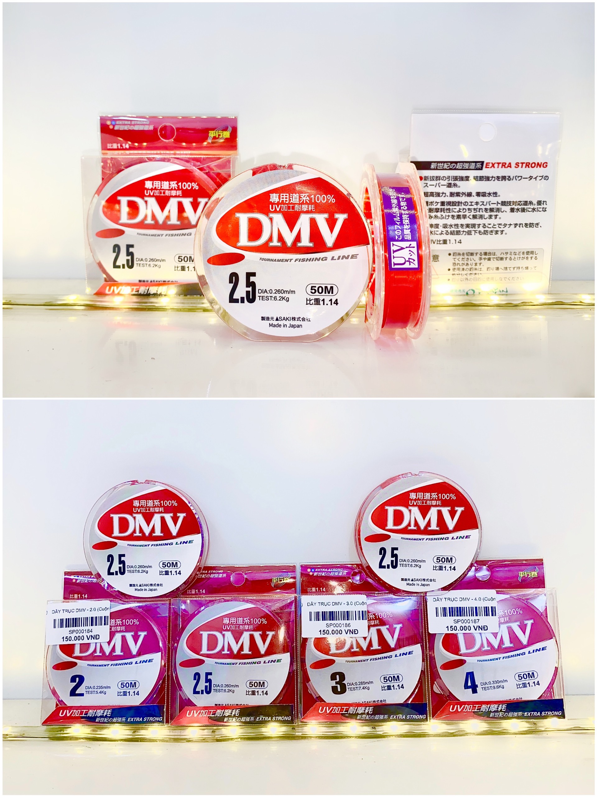 Cước làm trục câu đài dmv