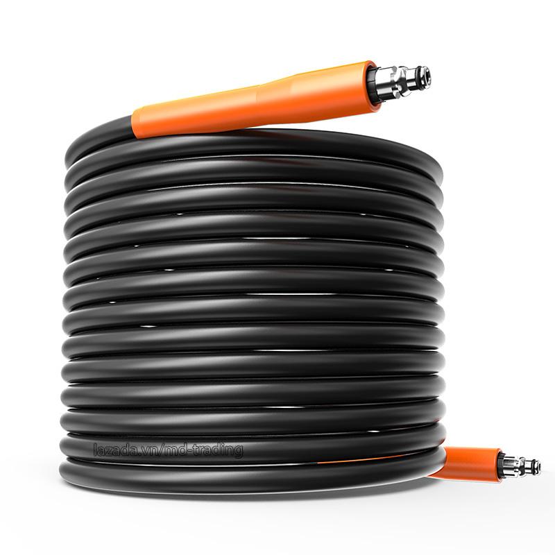 8m Dây phun áp lực cho cho máy phun xịt rửa Bosch UniversalAquatak 125 - Phụ kiện máy phun xịt rửa xe Bosch - Ống dây thay thế cho máy rửa xe Bosch