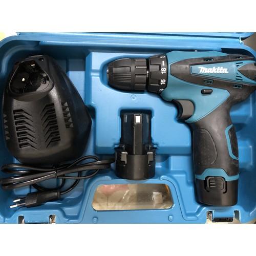 Máy khoan và vặn vít makita df330dwe - chạy pin 12v
