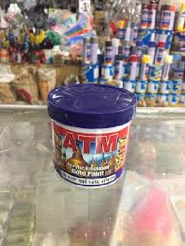 Sơn nước nhũ vàng ATM 999 hệ nước  (chuyên dùng cho bê tông , tường)