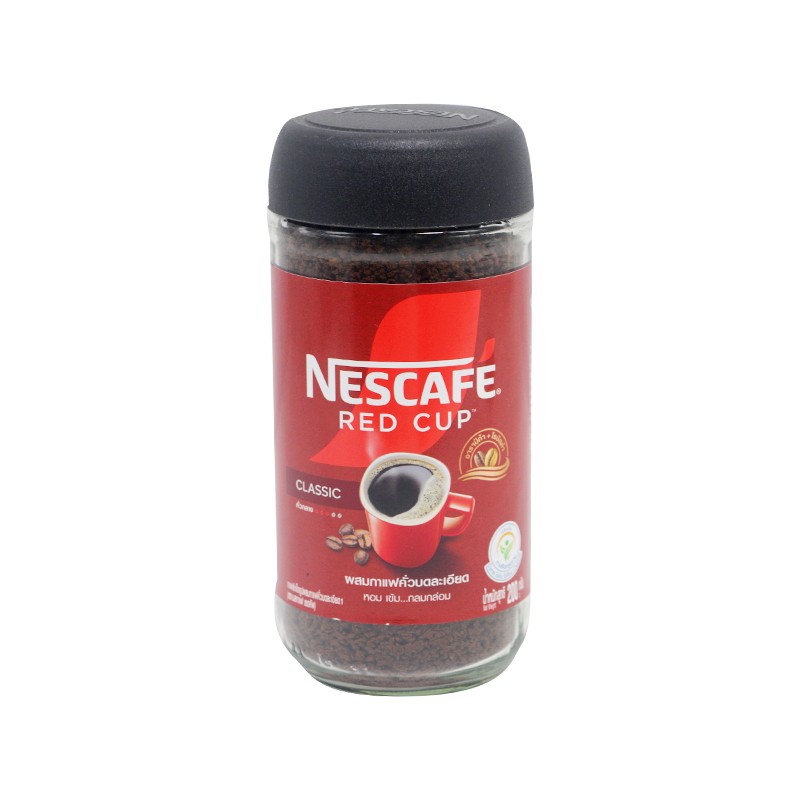 Date 12/26 cà phê hòa tan nguyên chất nescafe red cup thái lan 200g