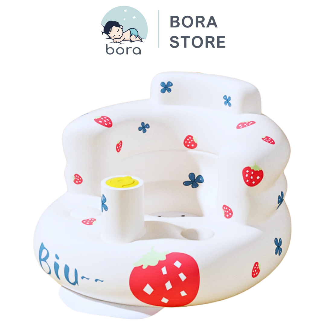 Ghế hơi tập ngồi cho bé cao cấp phong cách Hàn Quốc, phù hợp cho bé từ 4 tháng tuổi