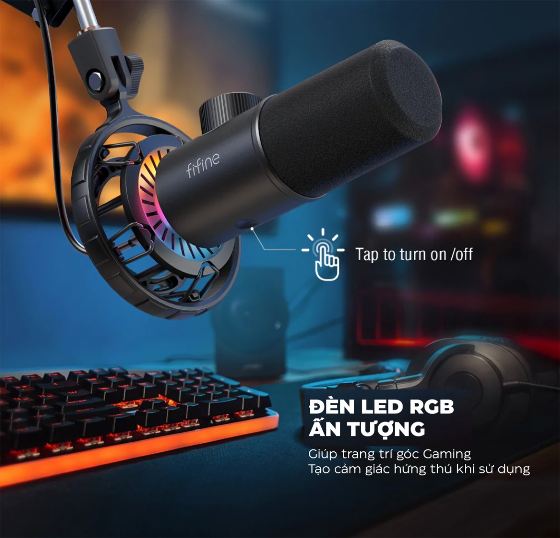 Micro fifine k658 hàng chính hãng