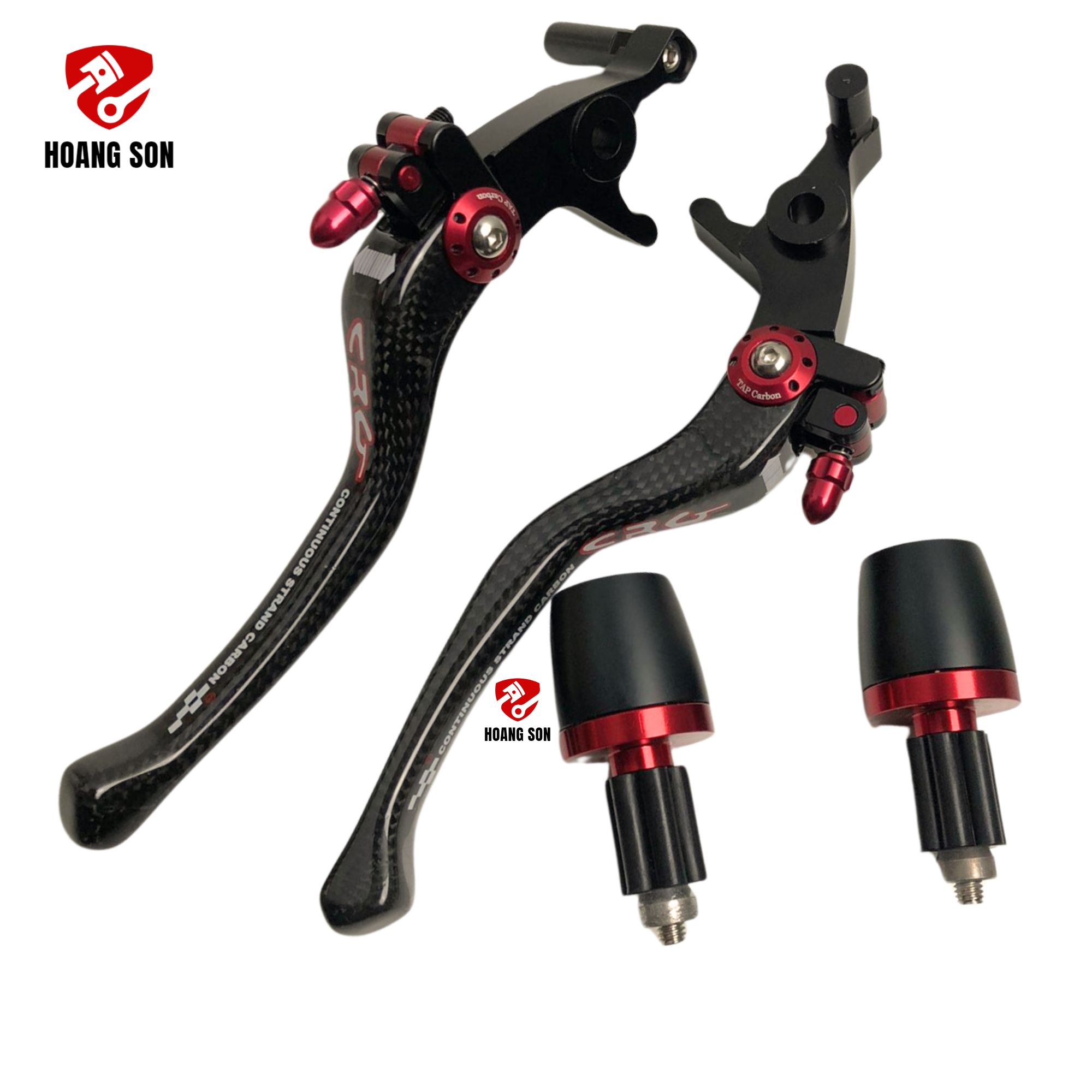 Combo tay thắng carbon và gù tay lái chống rung gắn cho các xe SH125i/ SH150i/ SH160i/ SH350i dòng đồ chơi xe máy SH nhập khẩu fullbox cao cấp-tay phanh xe SH-gù tay lái xe SH-tay nắm xe SH-gù chống rung xe SH-phụ tùng xe máy Hoàng Sơn
