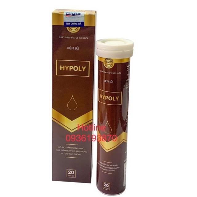 ✘♞﹍  VIÊN SỦI HYPOLY 👍 [CHÍNH HÃNG] ❤️ HYPOLY HỖ TRỢ ĐƯỜNG HUYẾT