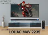 [Siêu phẩm] Loa vi tính Lohao MAV 2235 - loa Ti vi soundbar 2.1 âm thanh stereo rạp hát - Bluetooth 5.0 - 2 loa vệ tinh kèm sub hơi 2 tấc - Công suất lên đến 260W - kèm remote - loa ti vi Soundbar âm thanh 3D - Có thể lắp ghép thành 1 loa dài