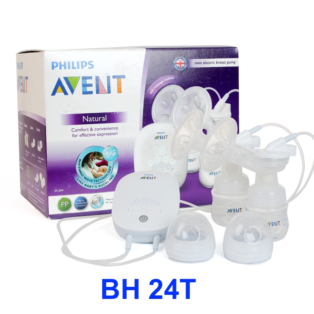 Máy hút sữa philips avent điện đôi scf303-01