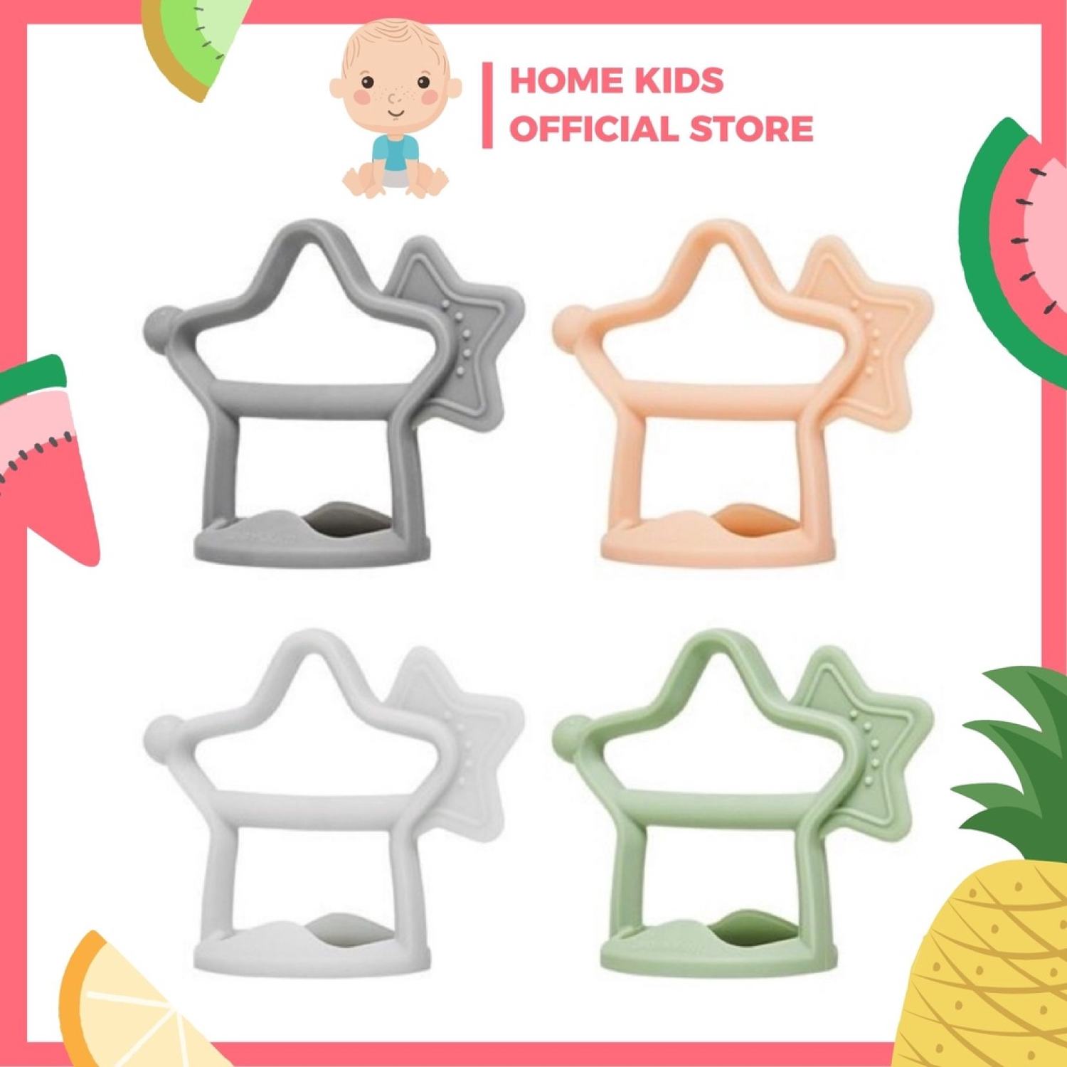 Gặm Nướu Moyuum Hình Ngôi Sao Chính Hãng