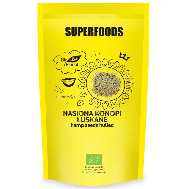 Hạt gai dầu hữu cơ Bio Planet 200g