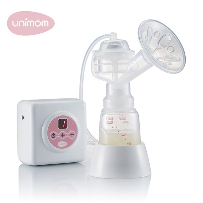Máy hút sữa điện đơn UNIMOM có matxa silicone Allegro / UM880106