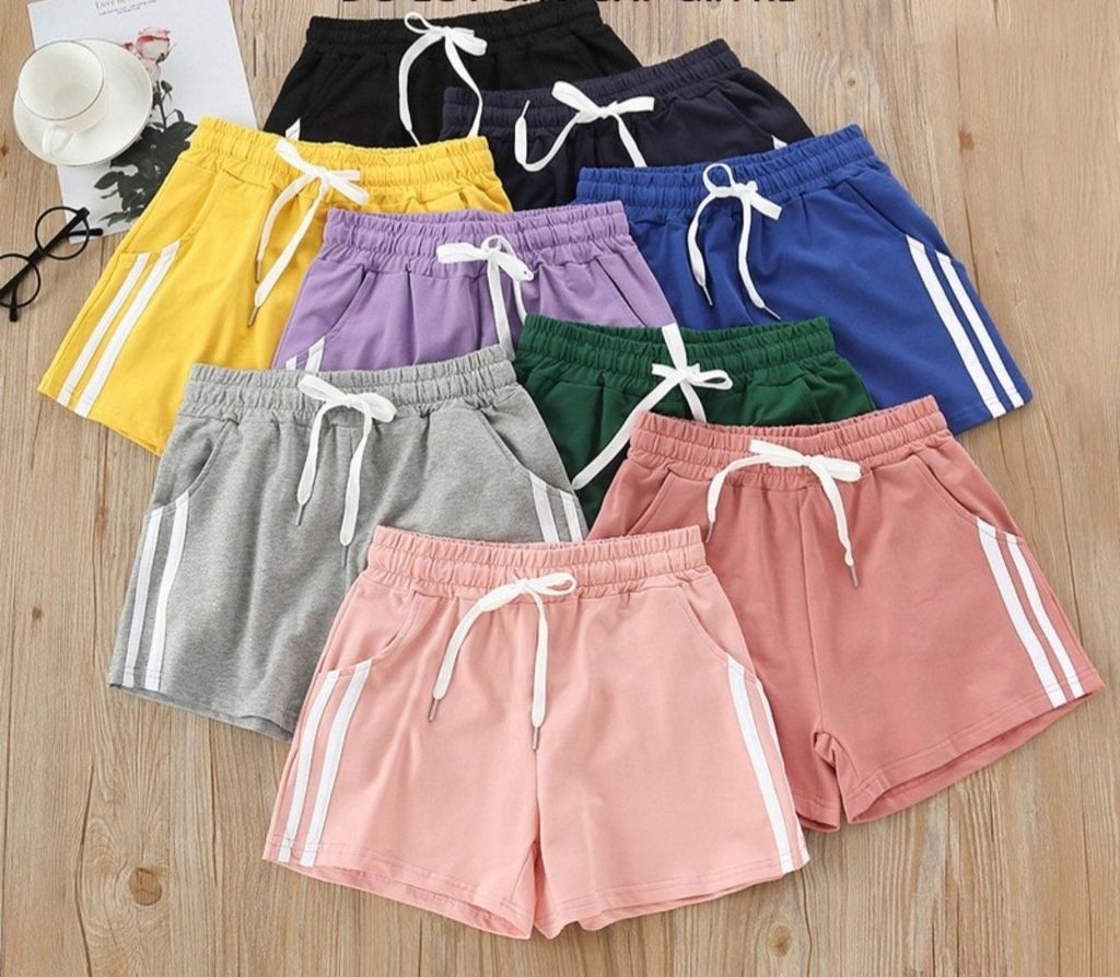 (3 CÁI 100 ngàn) QUẦN ĐÙI COTTON MỀM MẠI CO GIÃN , QUẦN SHORT COTTON NỮ THỜI TRANH VÃI COTTON HÀNG CAO CẤP LOẠI 1