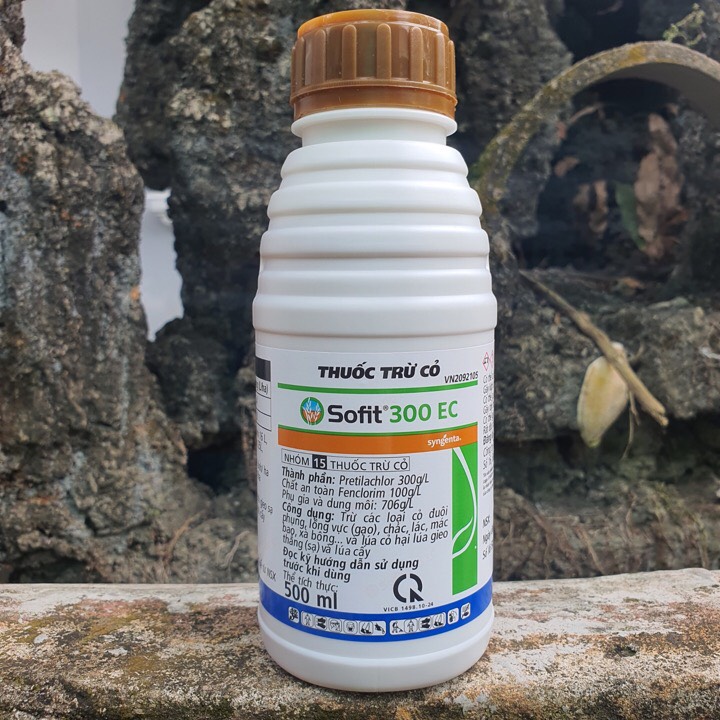 Thuốc trừ cỏ tiền nảy mầm sofit 300ec 500ml