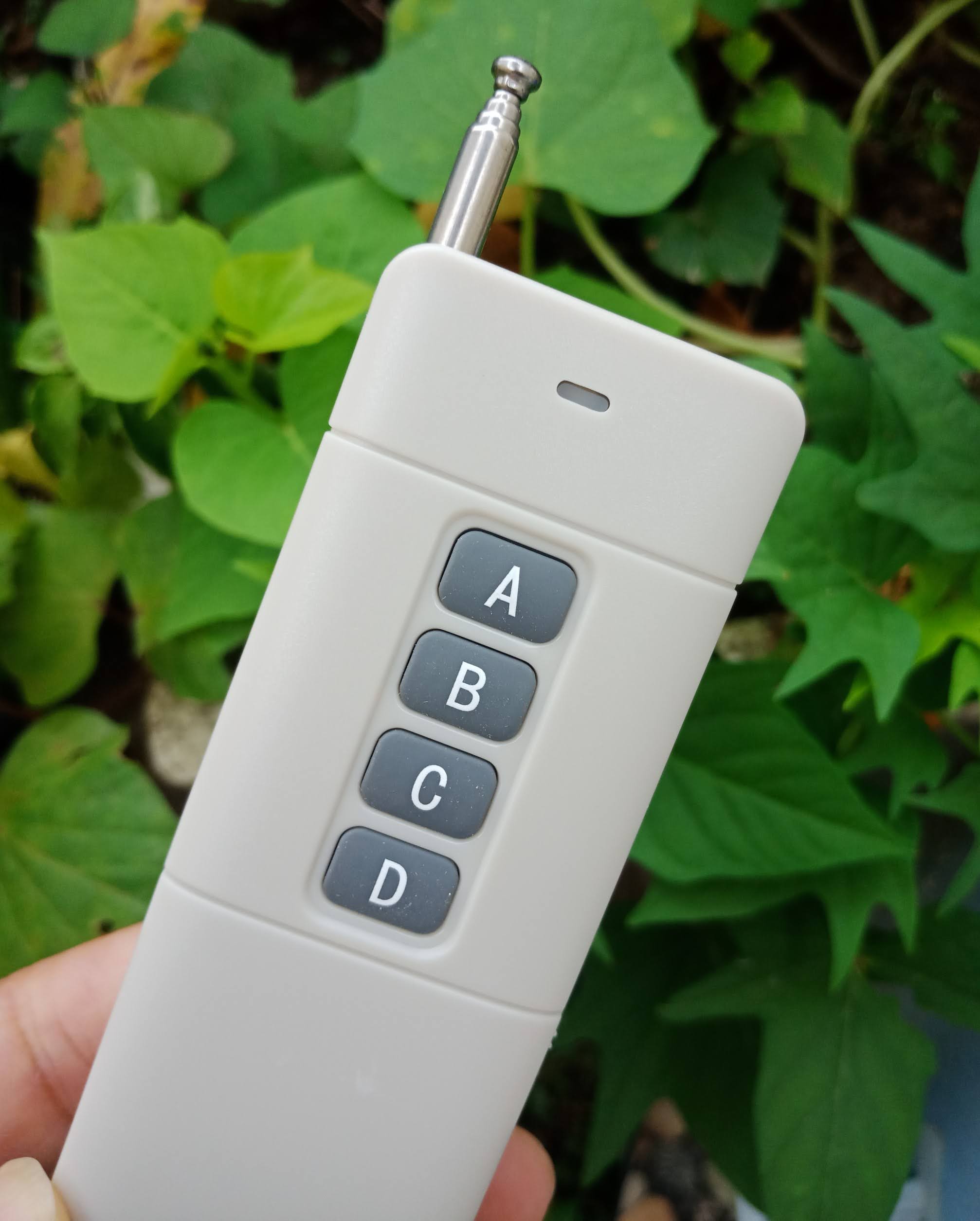 [Kèm Pin] Remote 315Mhz 4 nút ABCD lớn. tầm xa tối 30-3000m tối đa