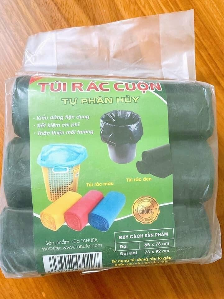 Túi đựng rác đen tự phân hủy