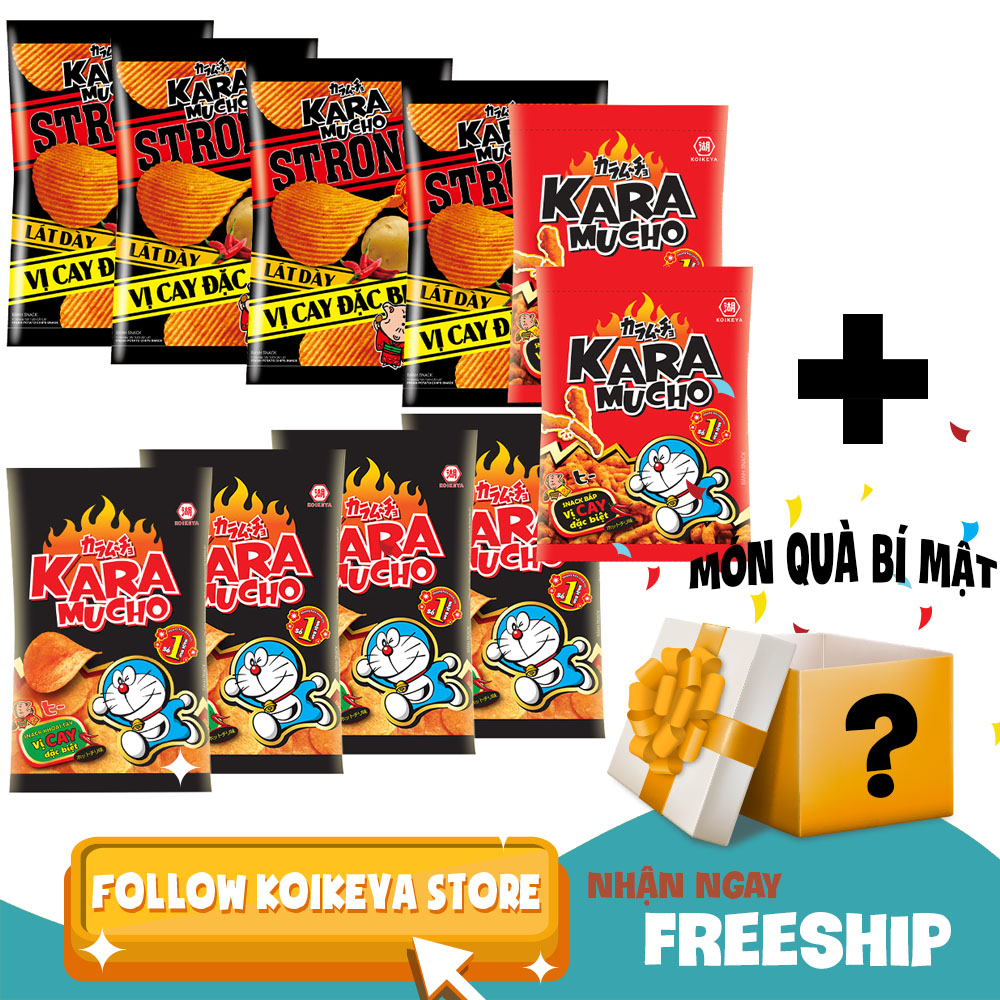 Combo 10 gói Karamucho cay ngon số dzách 26g