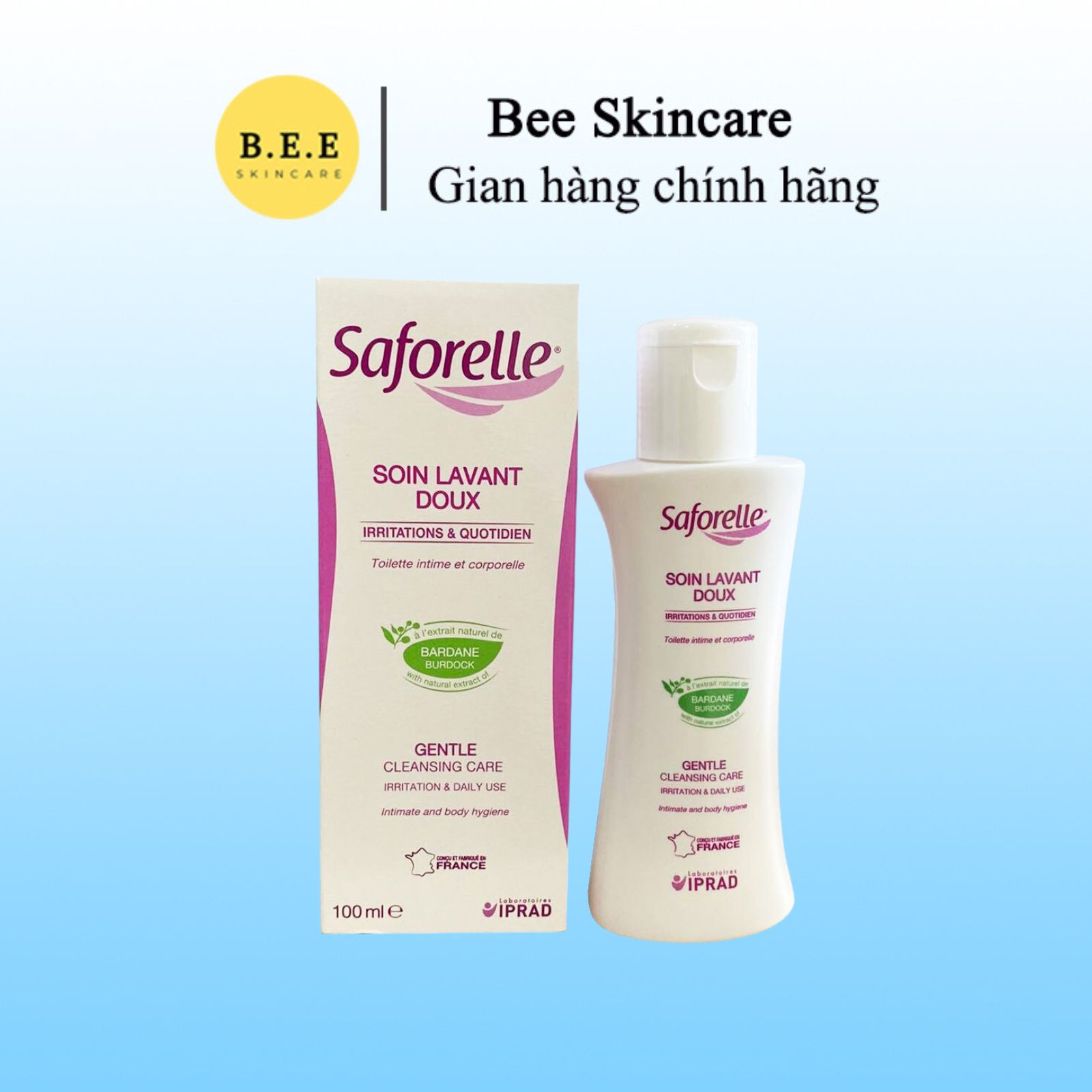 Dung Dịch Vệ Sinh Saforelle Mùi Hương Dịu Nhẹ Bee Skincare