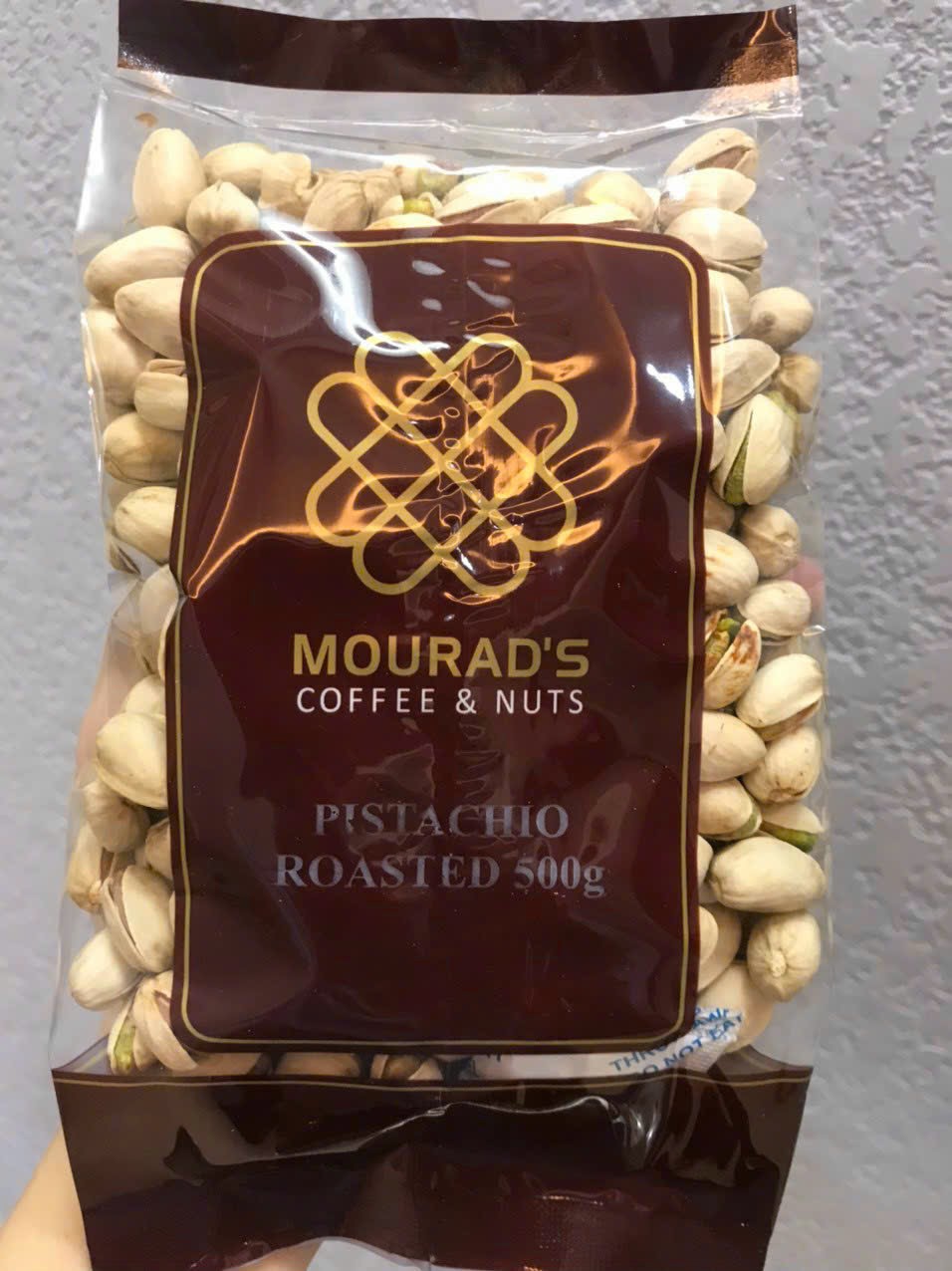 HẠT TẾT 2024]500Gr Hạt Dẻ Cười MouradsHạt dẻ cười Pistachio không tẩy trắng, không bị yểu Hạt dinh dưỡng
