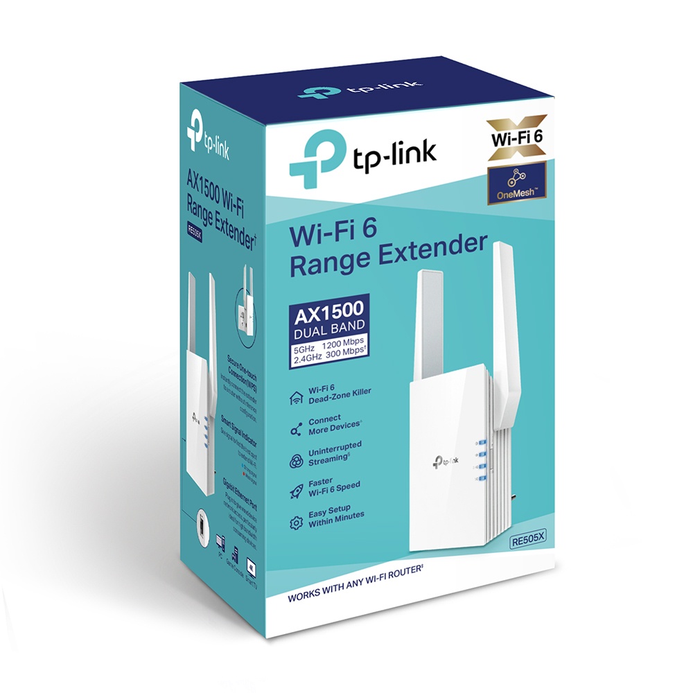 Bộ mở rộng sóng wifi 6 re505x ax1500