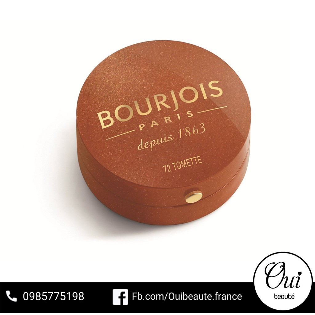 Phấn má Bourjois paris Depuis 1863 đủ màu Ouibeaute, cam kết hàng đúng mô tả, sản phẩm có thành phần lành tính, đảm bảo an toàn cho người sử dụng