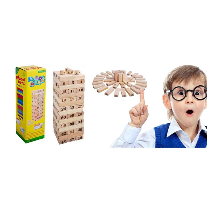 Bộ đồ chơi rút gỗ to