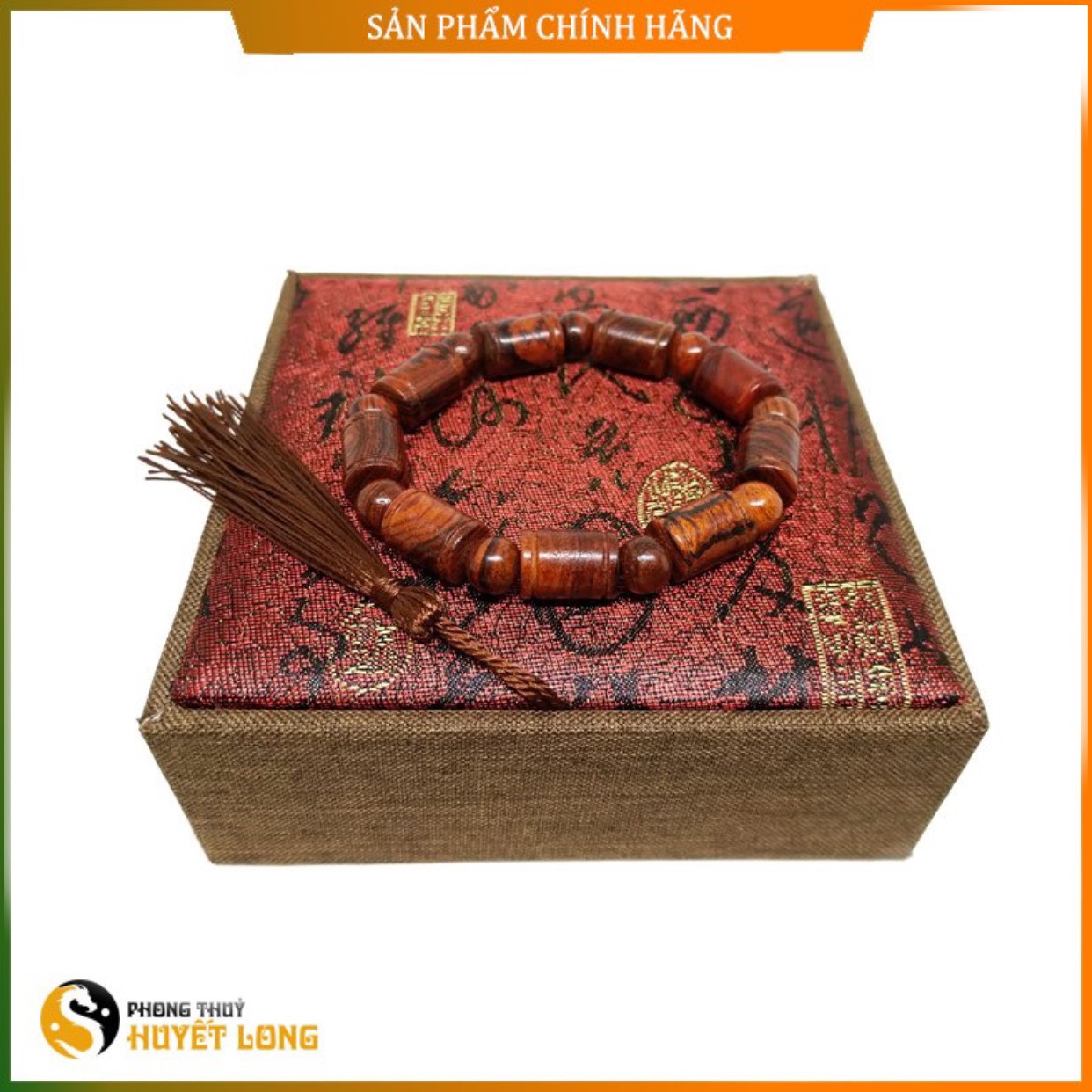 Vòng Tay Gỗ Sưa Đỏ Đốt Trúc 10Ly - Vòng Tay Phong Thủy Gỗ Xưa