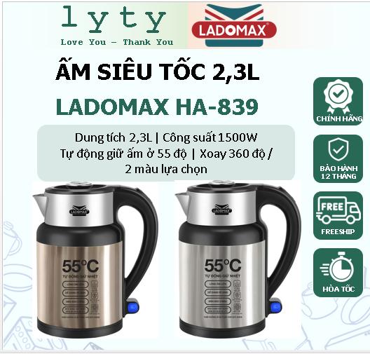Super Speed Kettle 2.3L Ladomax Ha-839. Beautiful-Cheap-Durable