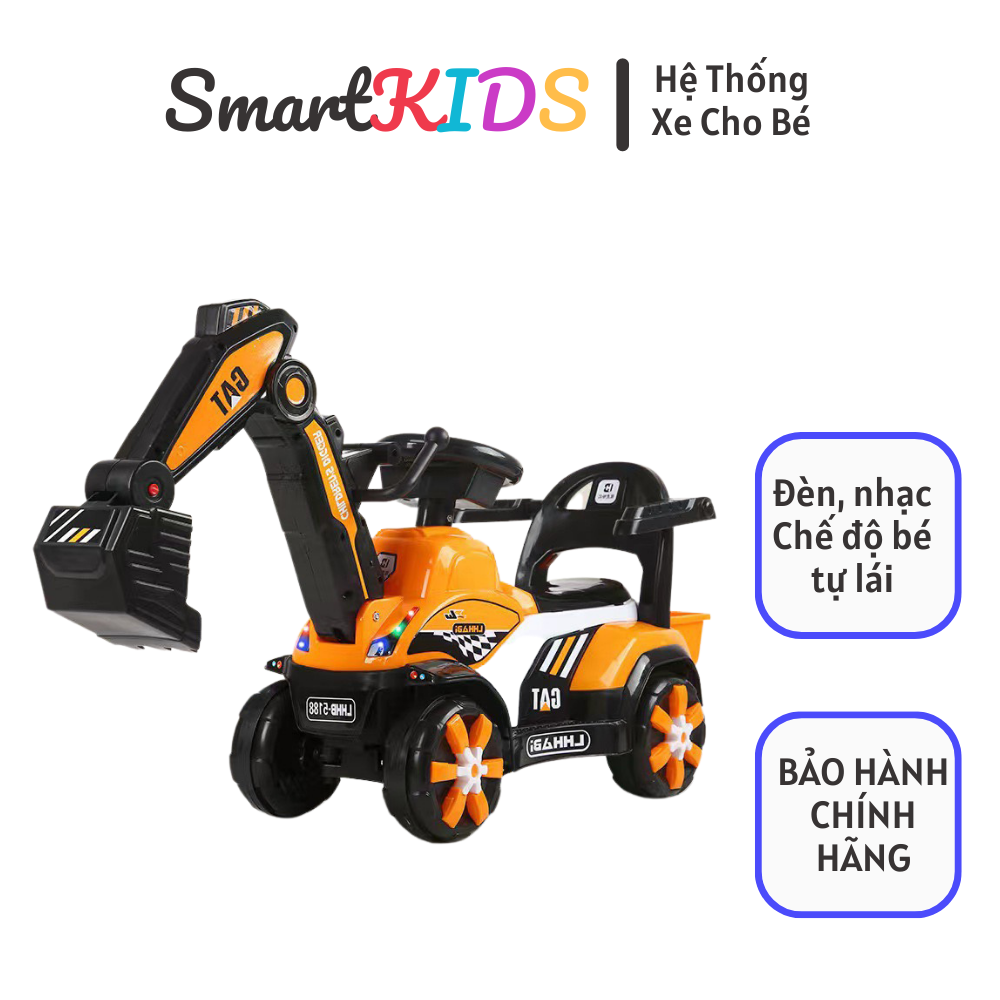 Xe cẩu điện cho bé loại lớn,xe cần cẩu điện cho bé trai phù hợp cho bé 1 7 tuổi