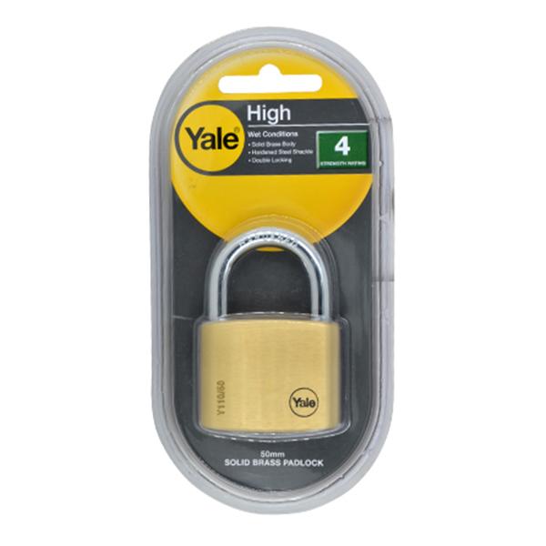 Ổ khóa yale y110/50/127/1 rộng 50mm chìa răng cưa - mitishop