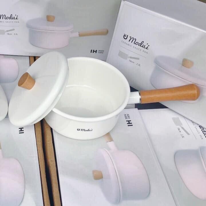 Nồi ăn dặm tráng sứ Modui