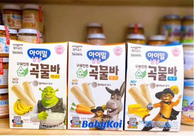 Bánh ống ngũ cốc ILDong cho bé