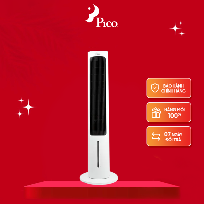 Quạt tháp không cánh + lọc không khí tiross ts9177, cs 50w, 3 tốc độ, có đk