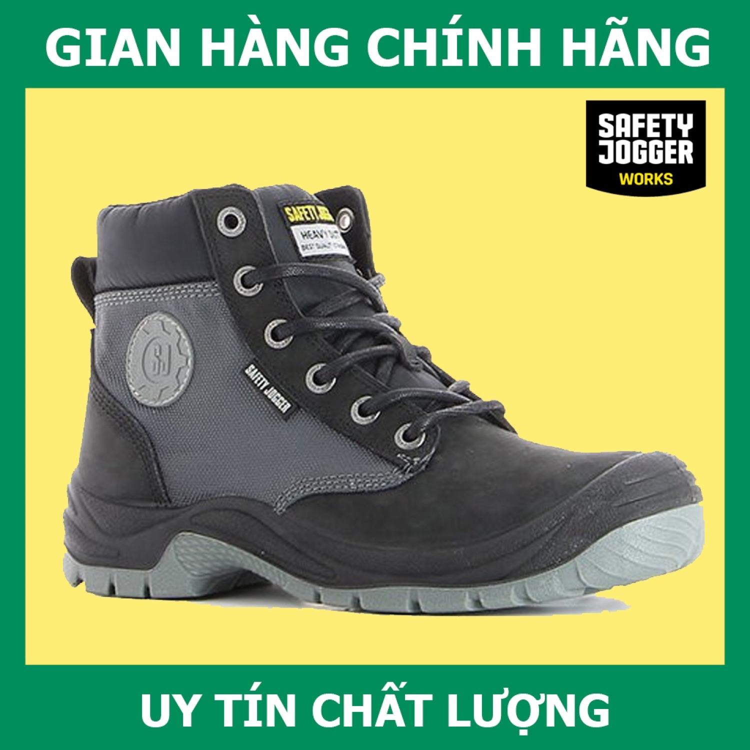 Giày bảo hộ safety jogger dakar chống thấm nước, chống đâm xuyên, va đập mạnh