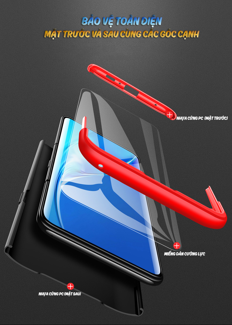 [HCM]Ốp lưng GKK bảo vệ 360 Samsung Galaxy A80 chống trầy xước