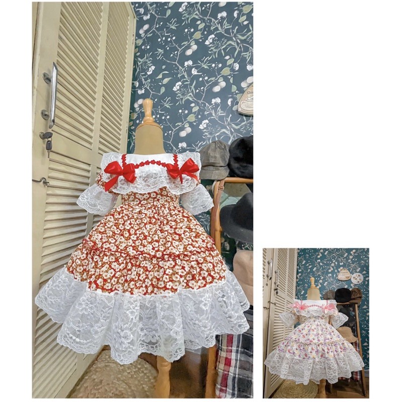 ??đầm hoa nhí lolita dễ thương cho bé gái????
