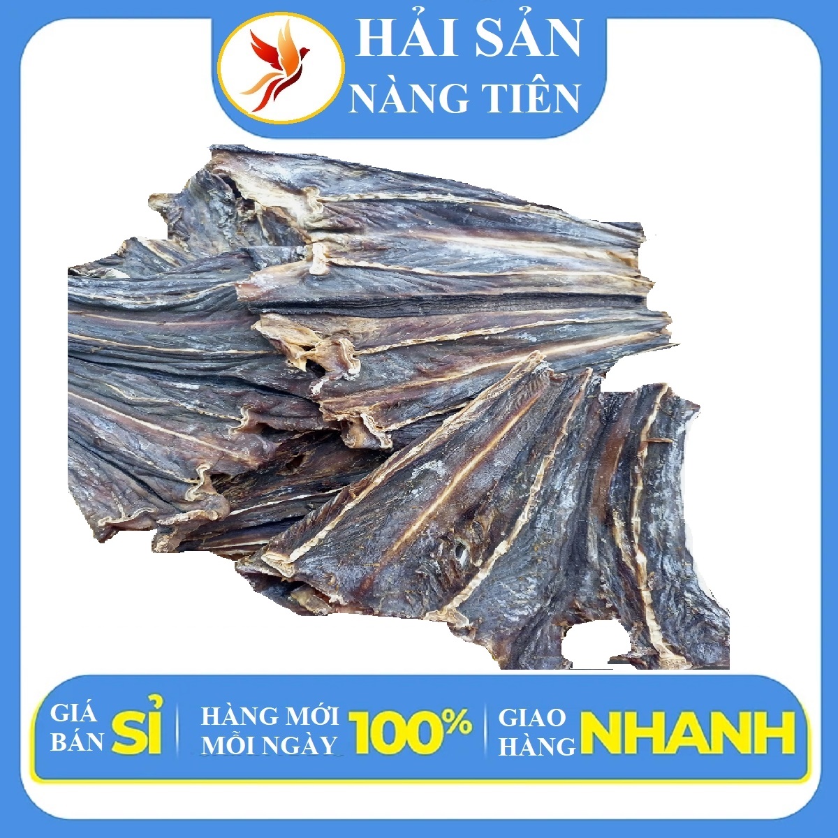 1 KG KHÔ CÁ ĐUỐI ĐEN CHÌ DAO ( CHÌA GIAO)- Vựa Khô Kiến Tường